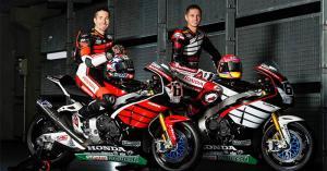 Nicky Hayden con Honda Nicky Hayden debuta sobre la Honda CBR 1000 RR Fireblade SP en Aragón
