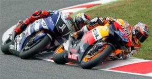 Casey Stoner (Repsol Honda) Stoner, golpe de autoridad en Cataluña