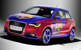 Un Audi A1 dedicado al Barça