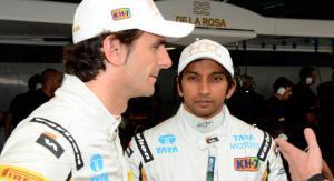 Karthikeyan y Pedro Karthikeyan: "En HRT somos una pequeña familia unida"