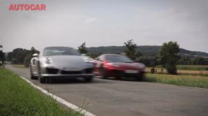 McLaren MP4-12C vs 911 Turbo S McLaren MP4-12C frente a 911 Turbo S en el 0 a 100