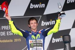 Valentino Rossi en el GP de España Rossi logra un nuevo récord en el GP bwin de España