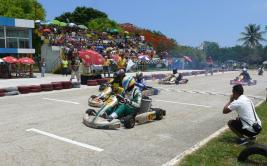 Cueto y Zampa sobresalen  en lid cubana de karting