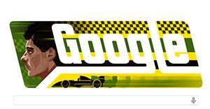 Homenaje de Google a Ayrton Senna Mañana Google homenajeará a Ayrton Senna