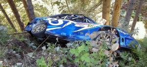 Accidente de Kubica en Rallye San Martino de Castrozza Otro accidente de Kubica en Rallye