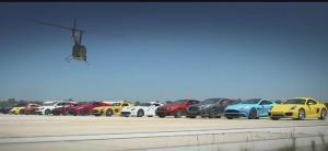 World´s Greatest Drag Race III Vídeo: los mejores deportivos del año, enfrentados en un carrera de aceleración