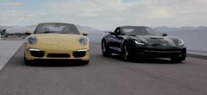 Vídeo: Chris Harris enfrenta al Porsche 911 contra el Chevrolet Corvette Stingray