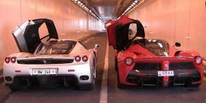 Ferrari Enzo contra LaFerrari Vídeo: Enzo contra LaFerrari, una batalla de decibelios