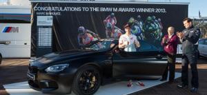 Márquez se lleva un BMW M6 Coupé Marc Márquez, campeón del mundo de MotoGP, se lleva un BMW M6 Coupé