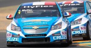 Yvan Muller y Rob Huff Doblete de Chevrolet en casa