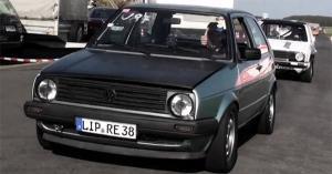 Vídeo: 900 caballos para un Golf MKII