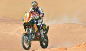 Cyril Despres (KTM) Dakar 2012: Despres y Peterhansel ganan la etapa once