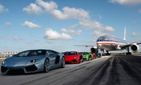 El Lamborghini Aventador LP 700-4 Roadster, como un avión