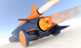 ¿Cómo frenar un auto a más de 1600 km/h?