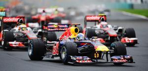 Sebastian Vettel apunta y dispara a su segundo título