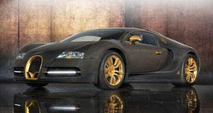 Veyron Línea Vincerò d’Oro, Mansory dora al Bugatti