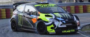 Monza Rally Show, Rossi Sólo Loeb puede con Valentino Rossi