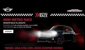 Carreras Mini Metro de Chamarín Mini se va de carreras al Metro de Madrid