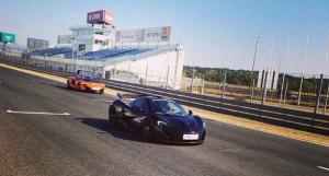 Vídeo: Ronaldo y Button se divierten en el Jarama con un McLaren P1 y un 650S Spider