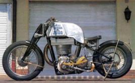 La moto monocilíndrica mayor del mundo