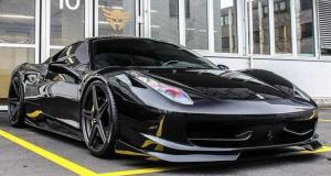 DMC Ferrari 458 Italia Elegante DMC Ferrari 458 Italia Elegante, el coche de negro