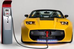 Eléctrico enchufable Coche eléctrico: 1 euro 100 km
