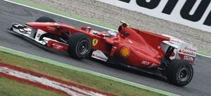 Fernando Alonso (Ferrari) Triste victoria de Alonso en Alemania
