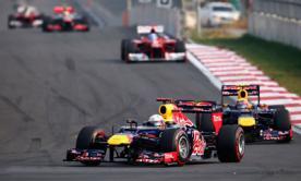 Sebastian Vettel (Red Bull Renault) Vettel gana en Corea y se hace líder
