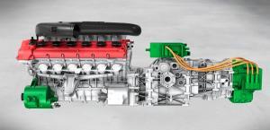 Ferrari HY-KERS 2012: el motor del nuevo Enzo presentado en China