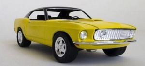Ford Mustang ´69 de papel Ford Mustang ´69 de papel a tamaño real, toda una obra de arte