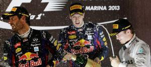 Vettel sigue haciendo historia Sebastián Vettel estrenó el título con un demoledor triunfo en Abu Dhabi