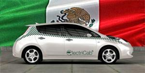 El Nissan Leaf se postula como taxi para el DF en 2011