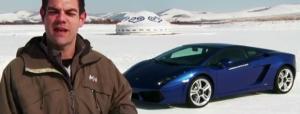 Vídeo: EVO se divierte sobre hielo con un Gallardo LP550-2