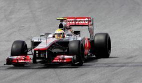 Lewis Hamilton (McLaren Mercedes) Hamilton gana la pole en Barcelona