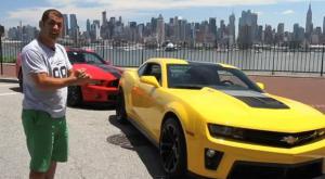 Vídeo: Chris Harris compara el Mustang GT500 con el Camaro ZL1