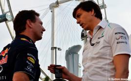 Red Bull y Mercedes discrepan sobre la entrada de cambios en 2016