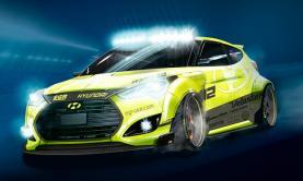 Hyundai Veloster Turbo Yellowcake: con 250 CV para el SEMA