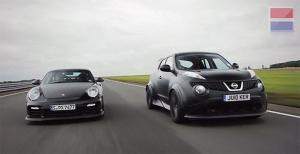 Nissan Juke R vs Porsche 911 GT2-RS Vídeo: El Nissan Juke R planta cara al Porsche 911 GT2-RS