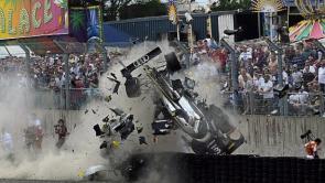 Accidente McNish (Audi R18) McNish sobrevive a un escalofriante accidente en Le Mans