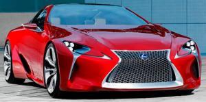 El Lexus LF-LC y el LFA posan juntos