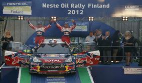 Citroën consigue otro doblete en el WRC de Finlandia