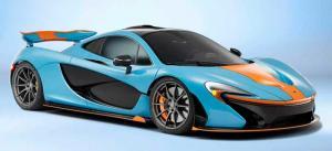 McLaren P1 Gulf McLaren P1: un homenaje de 916 caballos a Gulf