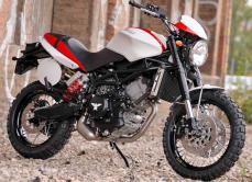 Morini Scrambler 1200 Moto Morini Scrambler 1200. Inconfundible a primera vista