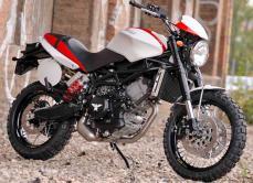 Moto Morini Scrambler 1200. Inconfundible a primera vista