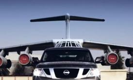 Nissan Patrol 2014 Récord Guinnes: un Nissan Patrol remolca un avión de casi 171 toneladas
