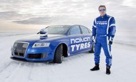 Janne ‘Iceman’ Laitinen Nuevo récord de velocidad sobre hielo: 337,713 km/h
