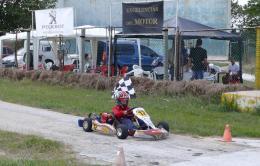 Ronel Cueto Jr. (Cadete) Segunda válida del Campeonato Cubano de Karting