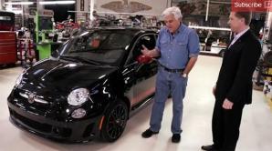 Jay Leno y el Abarth 500 norteamericano Jay Leno pone a prueba el Abarth 500 norteamericano