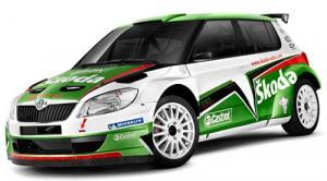 Skoda Fabia S2000 WRC 2012 Sebastien Ogier con Skoda Fabia S2000 en 2012