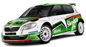 Sebastien Ogier con Skoda Fabia S2000 en 2012